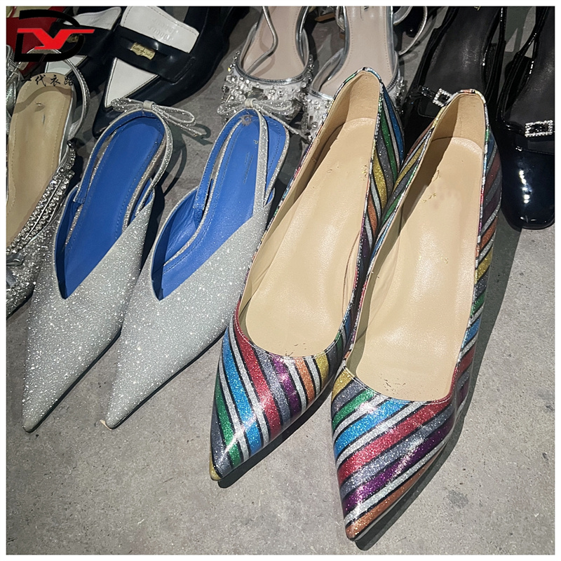 S01 Affordable, High-Quality Used Luxury Brand Women’s Shoes - Fast Delivery, Factory Direct