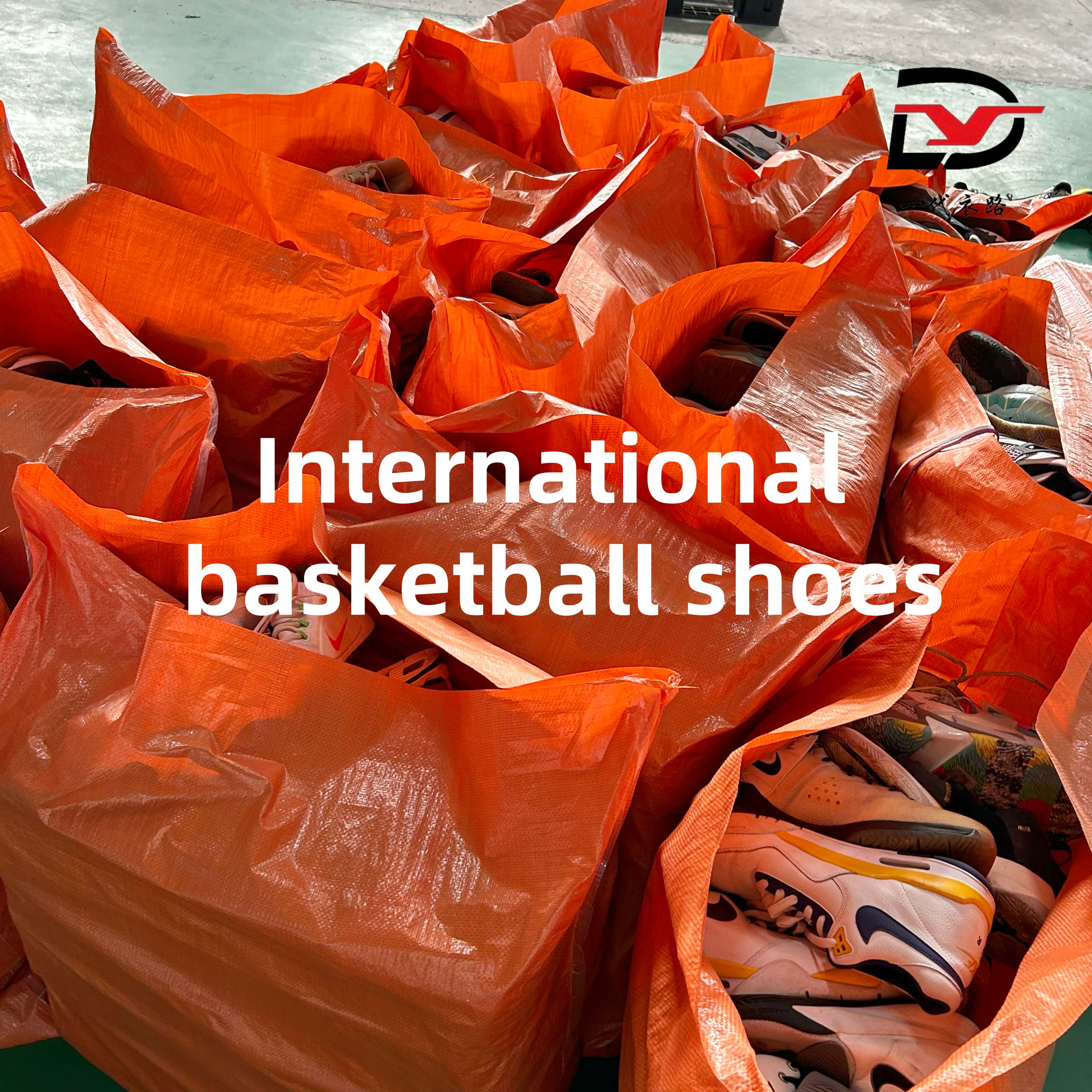 wholesale used international brand basketball shoes