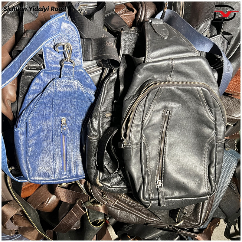 A13 Second Hand Men’S Geniune Leather Bag