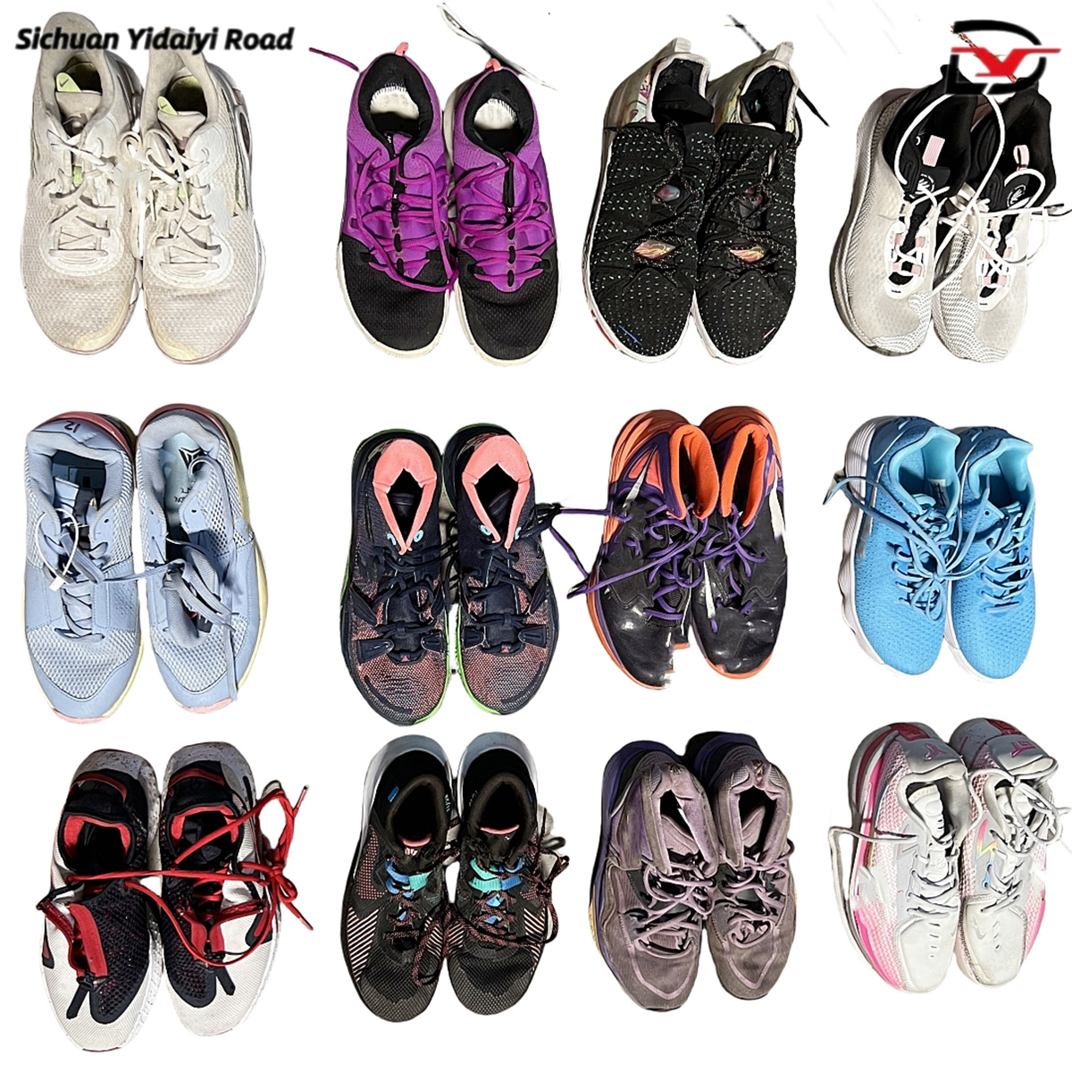 used students training shoes