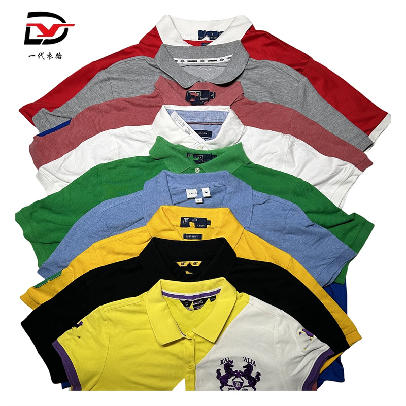 F11 Factory Wholesale Used International Brand Polo T Shirt